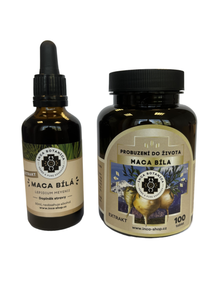 Maca biela talety + extrakt